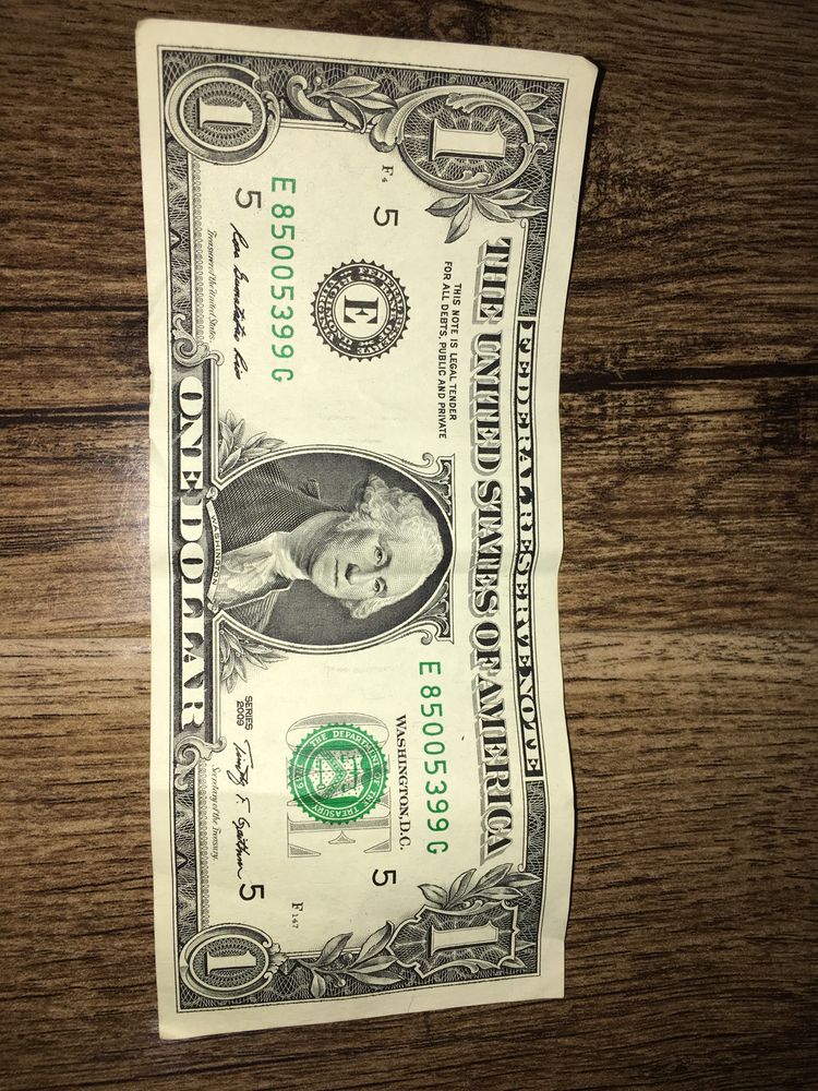 Vând bacnota 1 dolar de colectie