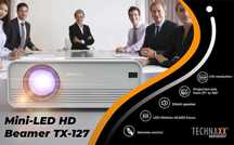 Videoproiector TECHNAXX HD cu telecomanda si difuzor nou