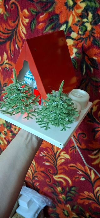 Домик "Зимняя сказка" переключатель ёлочных гирлянд