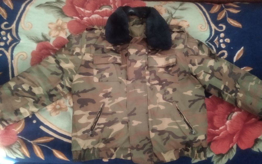 -Бушлат -Свитер-Ушанка-