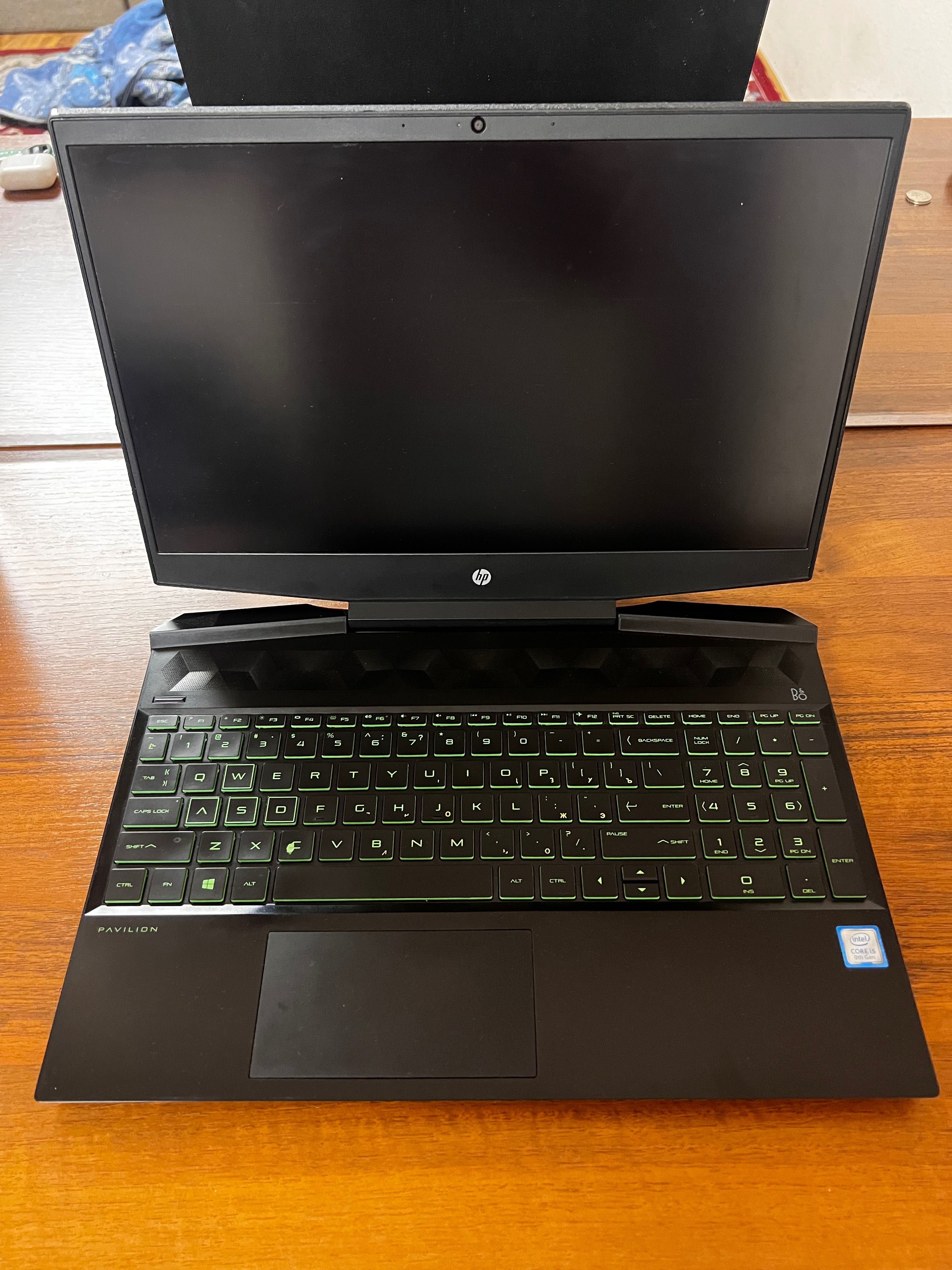 hp pavilion gaming 15 igravoy noutbook i5-9 ishlashi zor