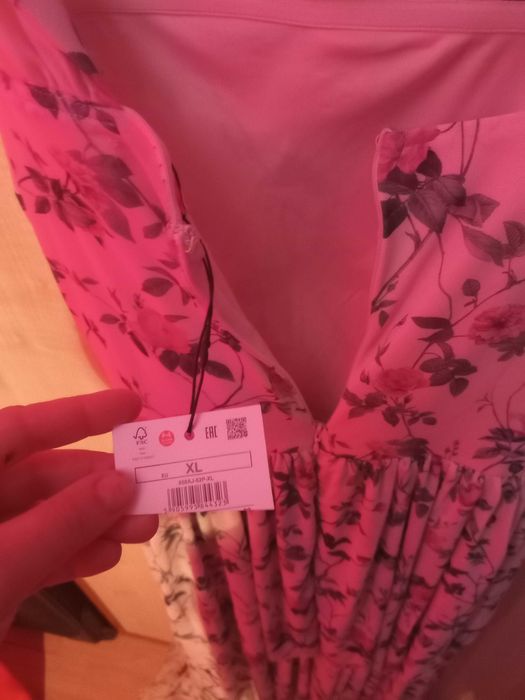 Rochie maxi cu flori