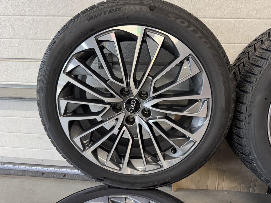 Jante Originale Audi S Line R19 A6 A7 A8 echipate iarna noi Pirelli