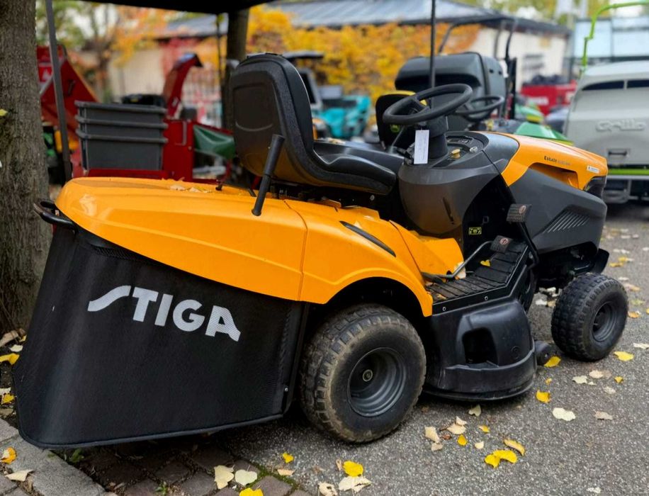 Tractoras gazon iarba Profesional Stiga 18 cp honda model 2023 ca nou!