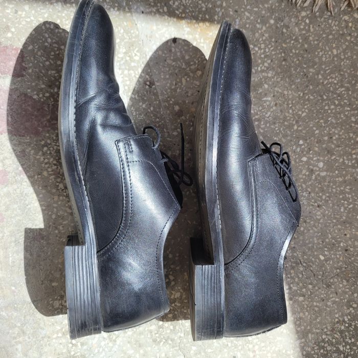 pantofi barbati negru piele