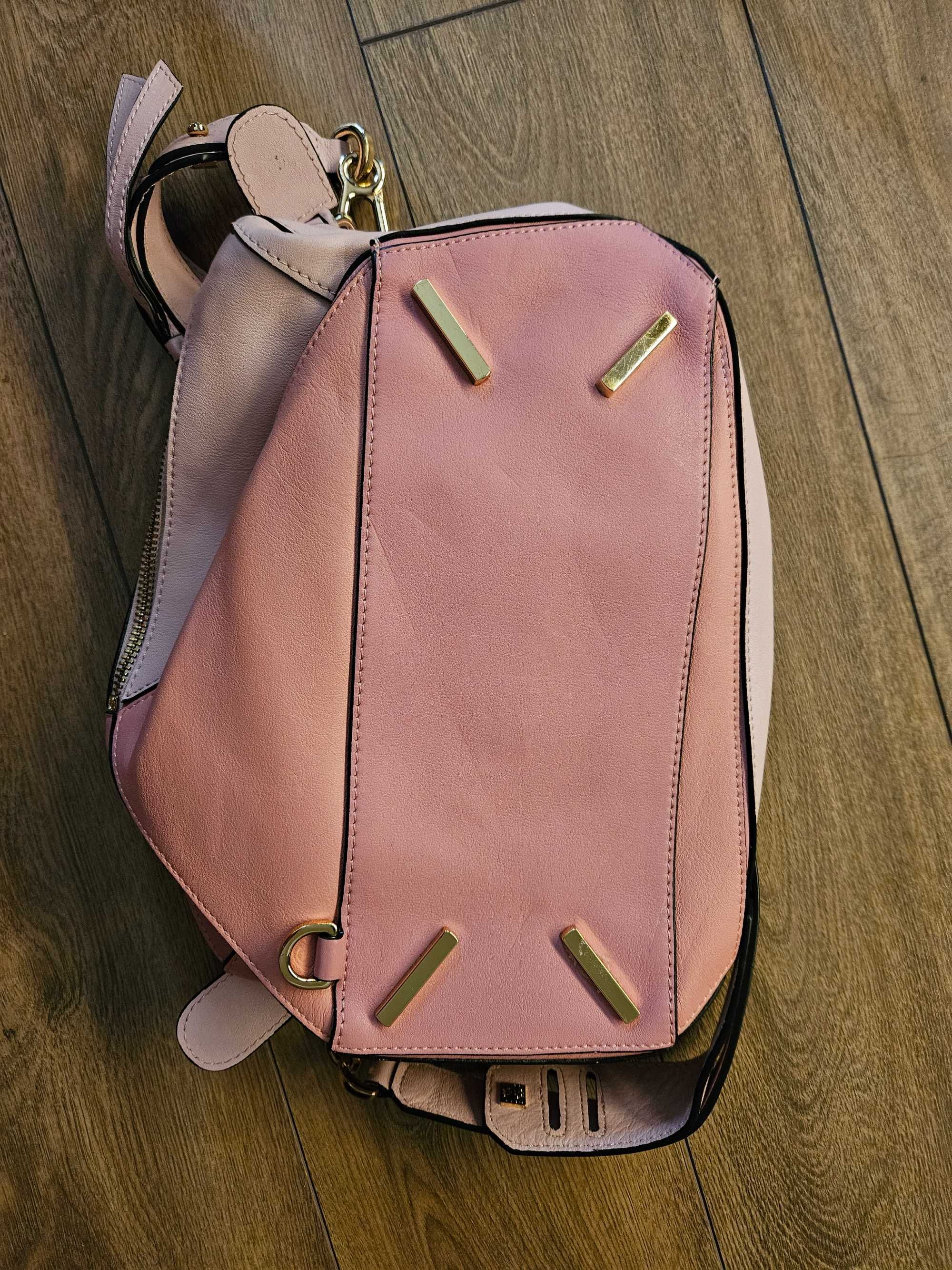 Loewe puzzle bag среден размер 29 см в розово