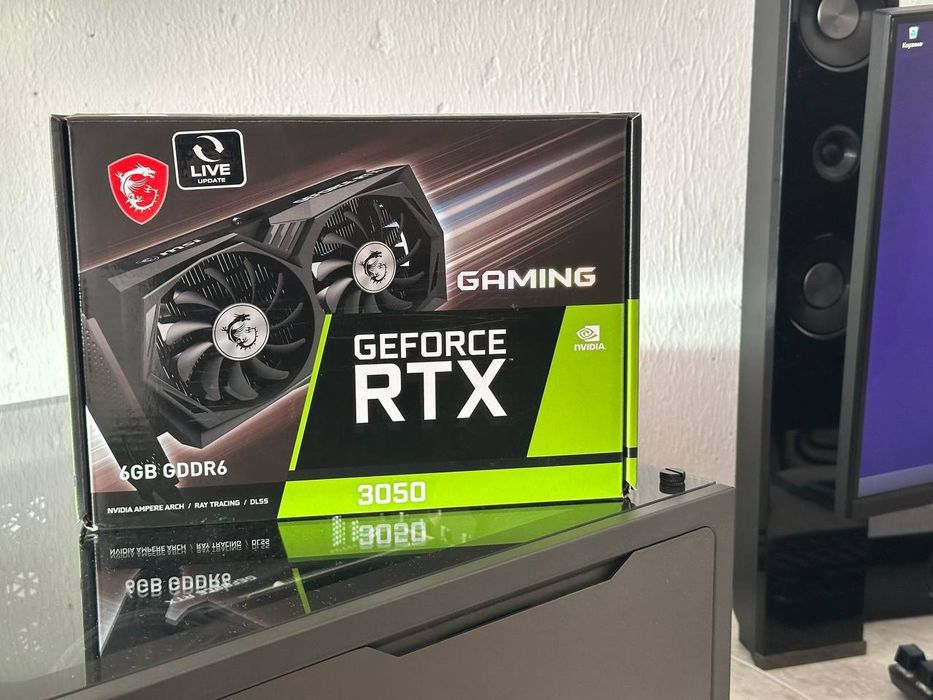 Видеокарта RTX 3050 MSI 6 GB