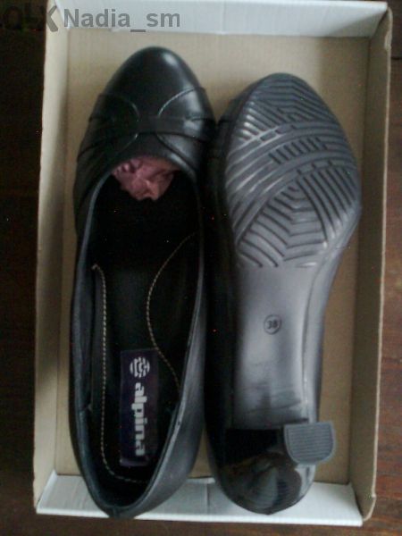 Дамски обувки естествена кожа