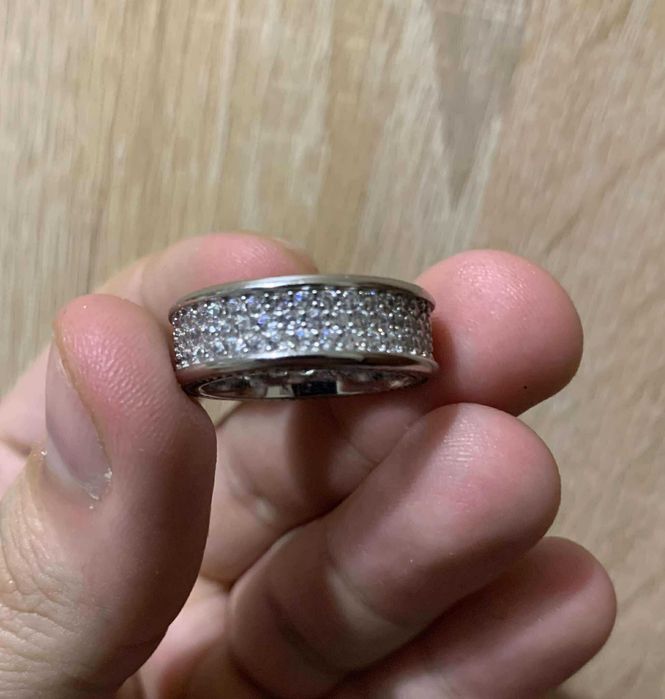 David Yurman оригинален пръстен с диаманти
