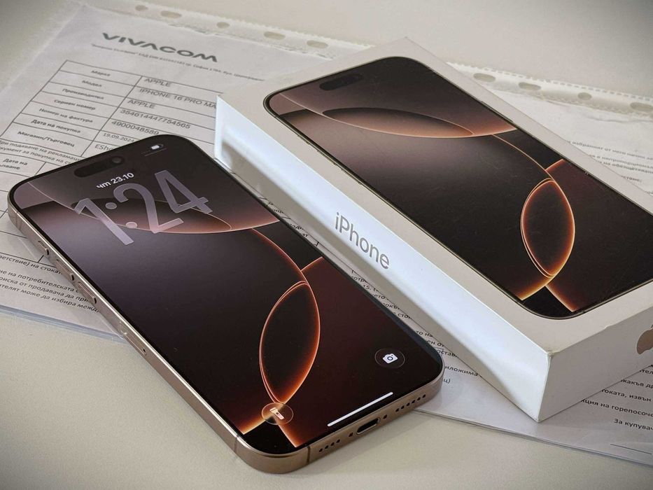 Бартер! iPhone 16 Pro Max Desert Titanium