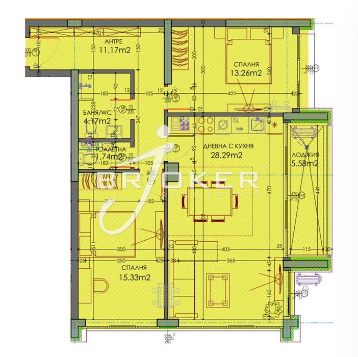 3-стаен в Пловдив-Тракия
