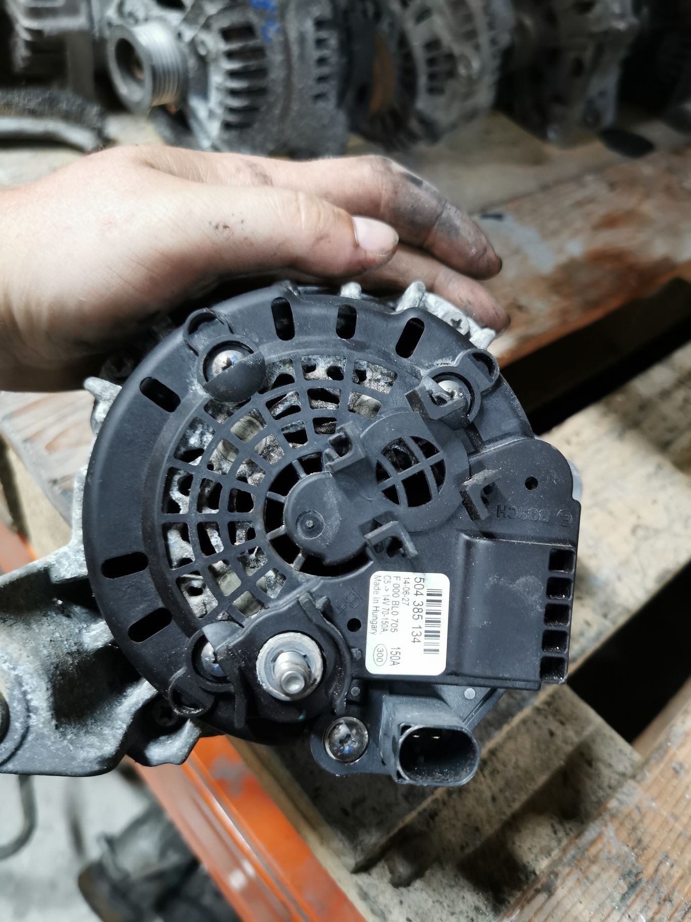 Alternator 150A 2.3 multijet 130 cp Fiat ducato 2014