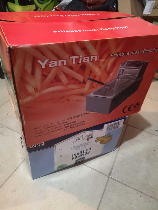 Професионални електрически фритюрници- монофазни