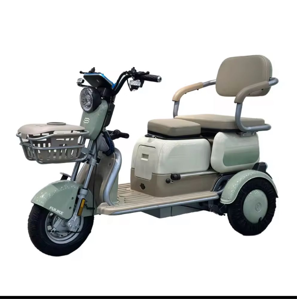 Електрическа Триколка - 3 местна / 1500 W-60V-20AH