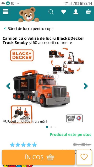 Camion cu valiză de lucru