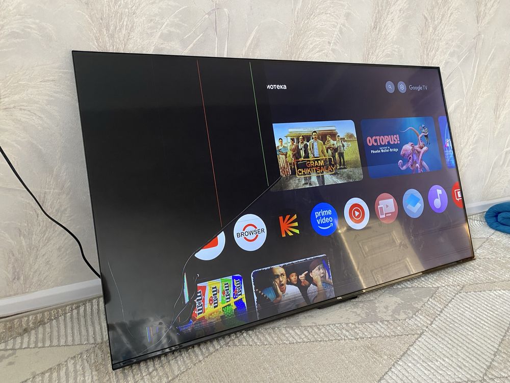 TCL 55дьюм 140см экран сломан 4K UHD (3840x2160)