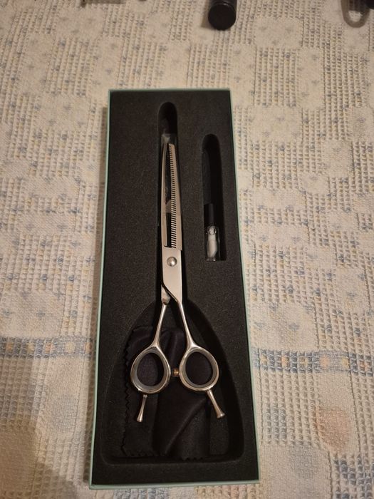 Foarfeca de filat curba pentru caini, Glamour