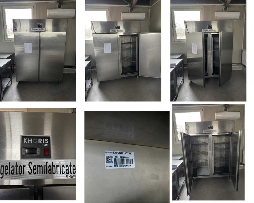 Camera frigorifica refrigerare congelare socare, congelator dublu inox