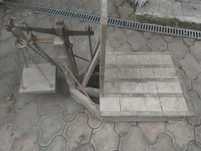 Cantar 200kg vechi din lemn