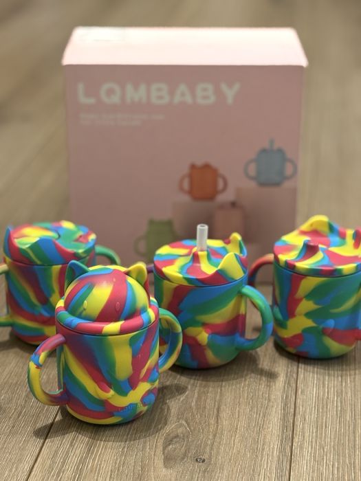 Set cani silicon bebelusi Lqmbaby