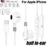 Casti Husa Folie Noi Sigilate Albe in Cutie Compatibile Iphone