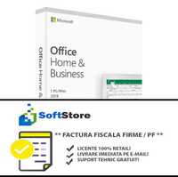 LICENTA Office 2019 Home & Business - 100% RETAIL, Factura fiscala!