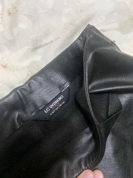 Кожаная юбочка waikiki на девочку 9-11 лет/ юбка