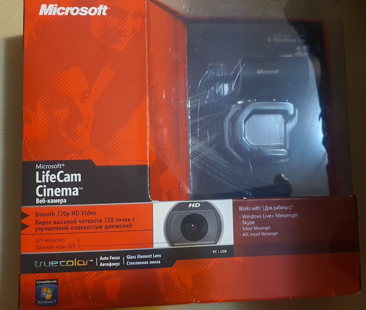 Microsoft lifecam camera hd produs sigilat