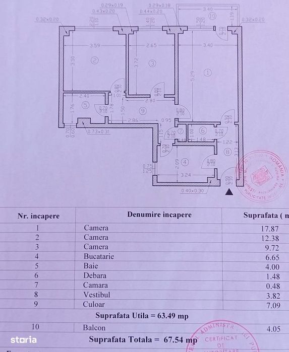 3 Camere 1minut Metrou Gorjului Lujerlui Bd. Iuliu Maniu Parcare ADP