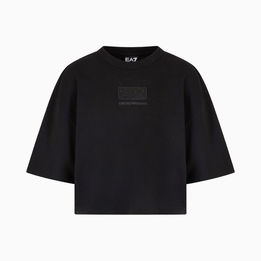 Дамска къса тениска oversize EA7 Emporio Armani 7W000177 AF12473