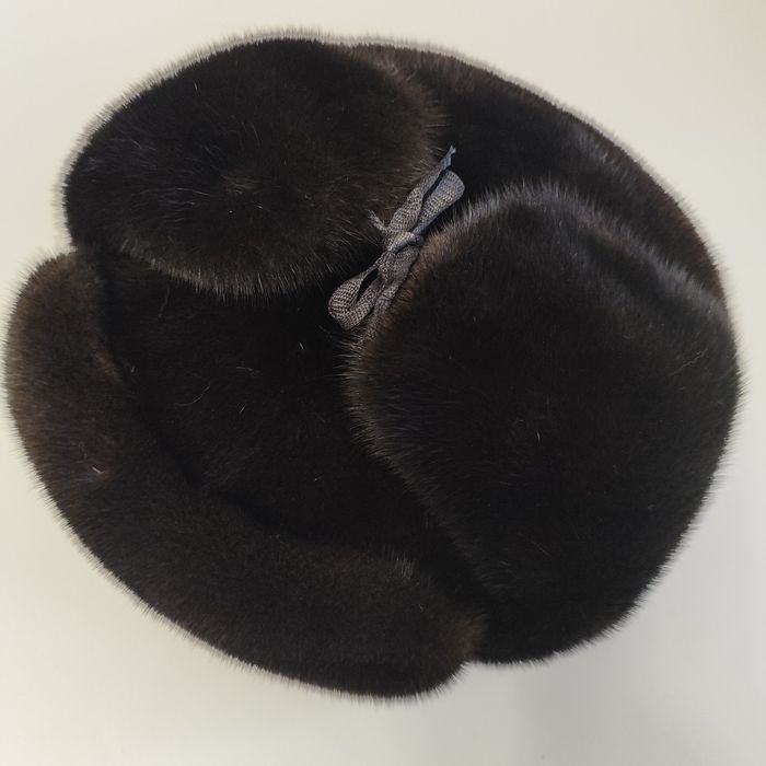 Шапка норковая мужская.