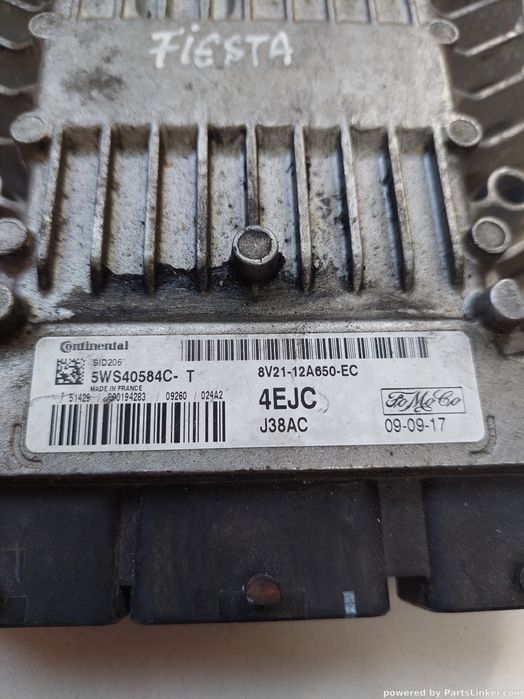Calculator Ecu Ford Fiesta Vi 2008 - > 8V2112A650Ec