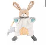 Jucarie de plus Chicco DouDou, Iepurasul Marioneta, 0 luni+