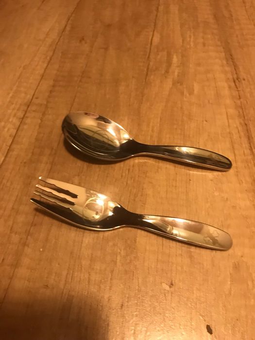 Детски прибори за хранене, уникални