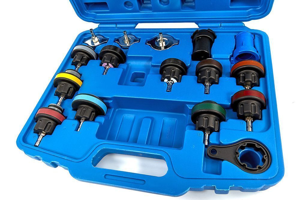 Trusa pt verificarea sistemului de racire auto 18 piese