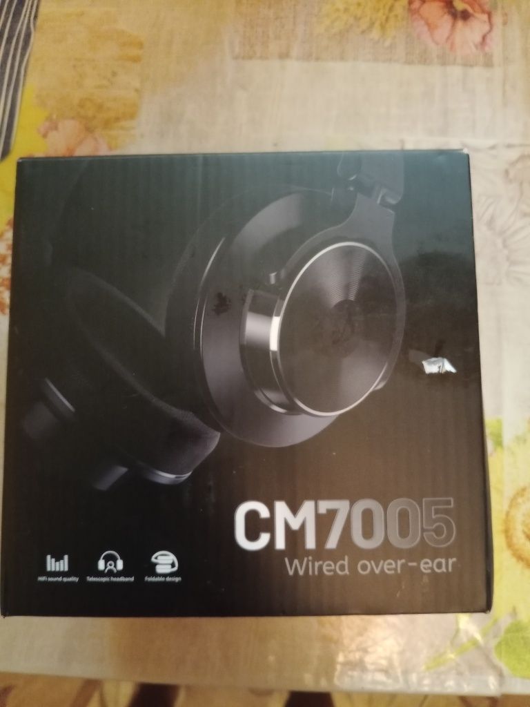 слушалки Syndesmos CM7005 Wired Over-Ear. 
Тип:
Слушалки с кабел, тип
