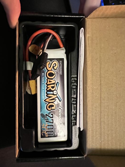 Acumulator Gens ace G-Tech Soaring 2700mAh 11.1V 30C 3S1P LiPo cu XT60