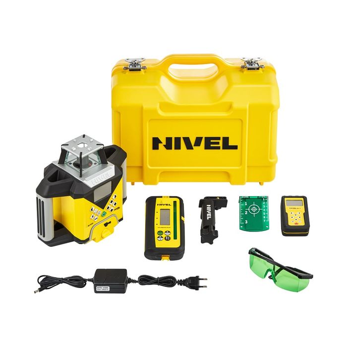Laser rotativ Nivel System NL720G Digital, fascicul verde