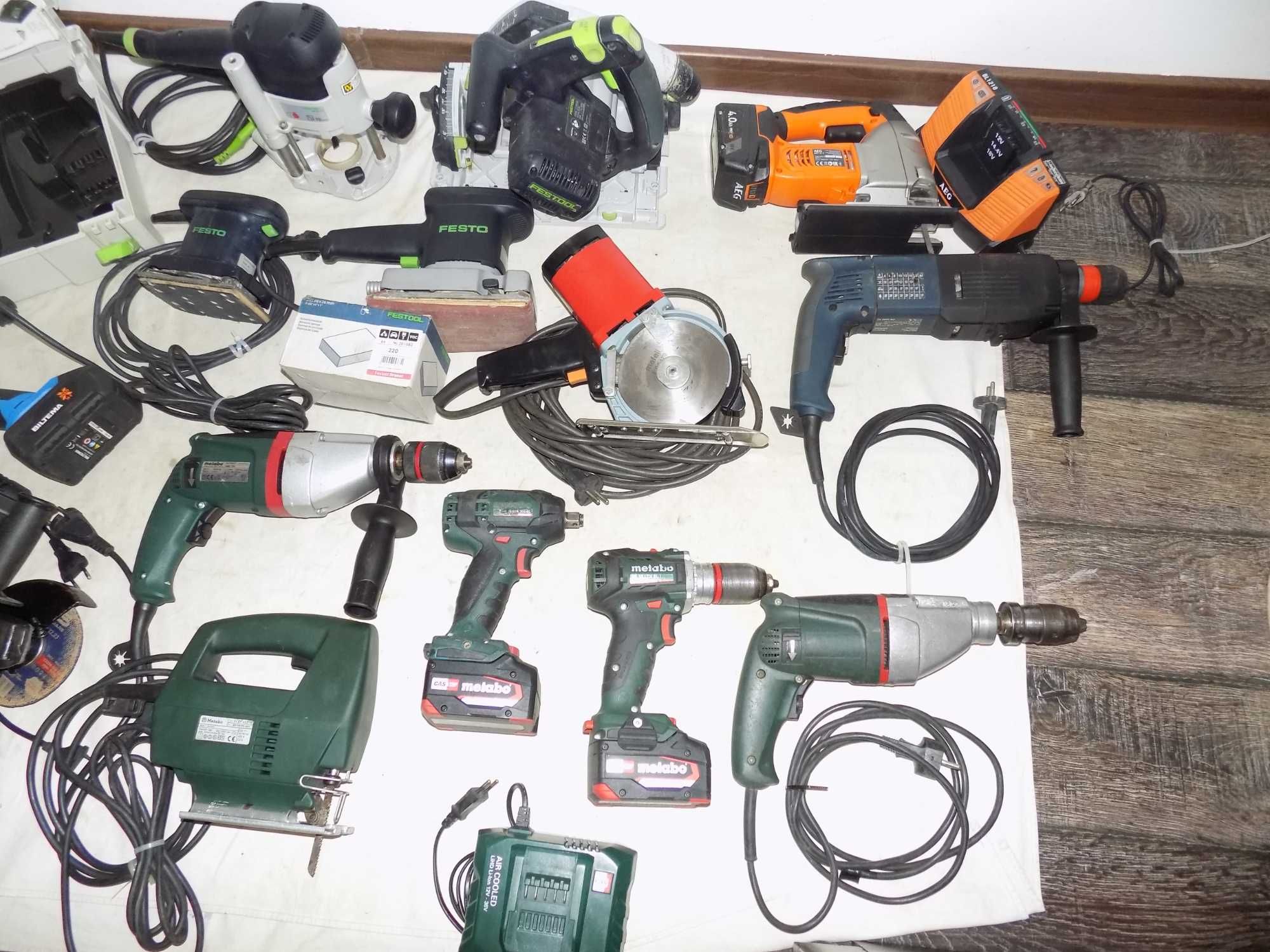 Scule Metabo 18V Brusless  , scule Festo  FESTOOL , Mafell , AEG