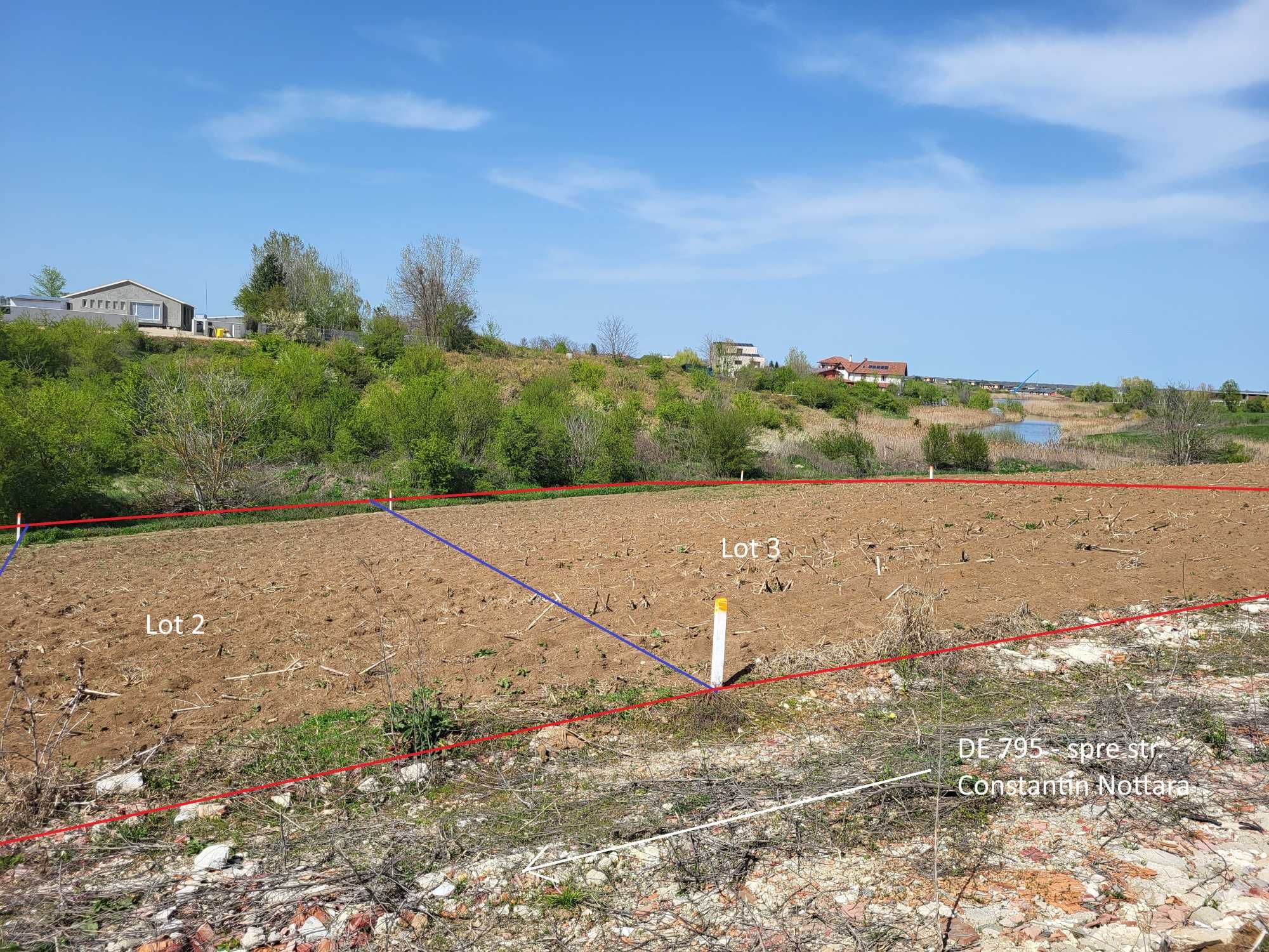 Intravilan vedere la lacul Snagov zona de vile noi