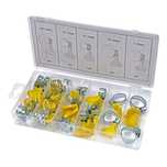Set coliere cu piulita plastic