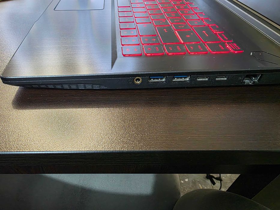 Геймърски лаптоп MSI GF65 Thin • i7 • RTX 2060 • 24GB RAM • 144Hz