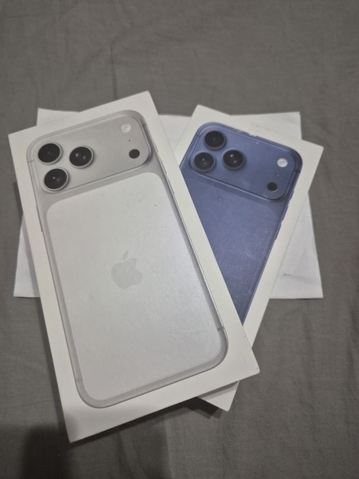 Iphone 17 Pro Max 256gb - Sigilat - Liber de rețea -BLUE/SILVER - Acte