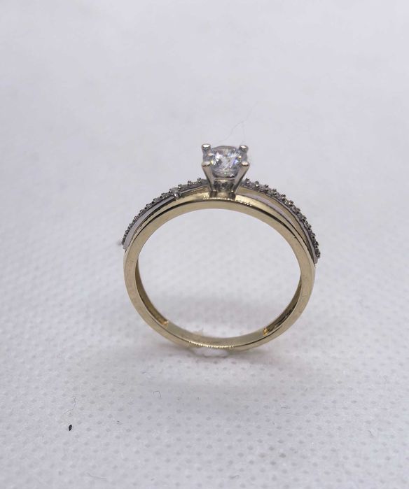 Кольцо жёлтое золото