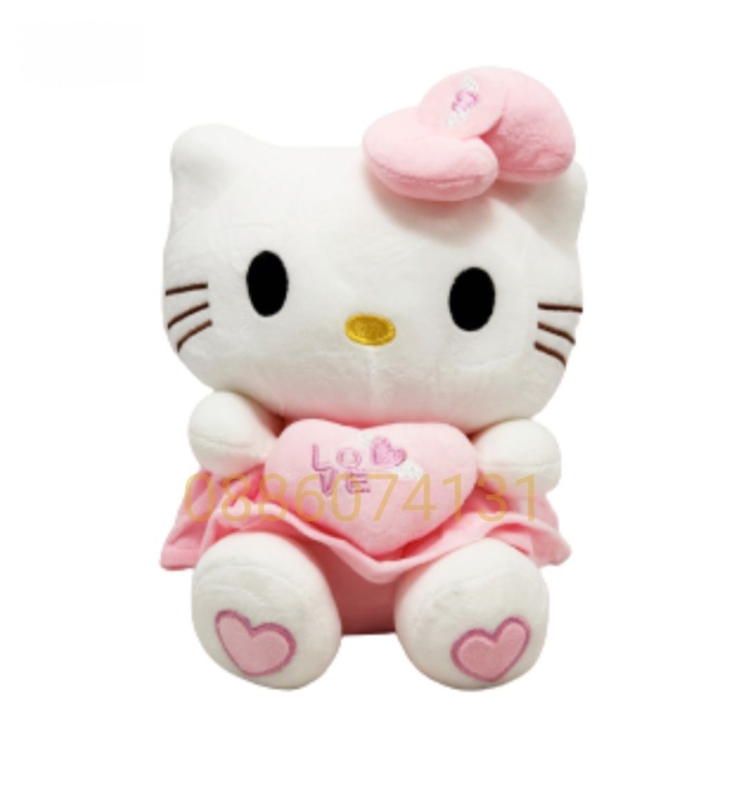 Голяма плюшена играчка Hello Kitty Sanrio, 50см Плюшена играчка Кити