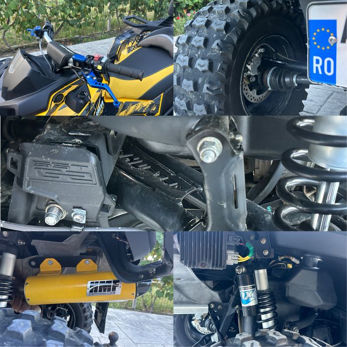 Can Am Outlander G2 Max XTP 1000 82cp Lung 2013 Nr negru Bombardier