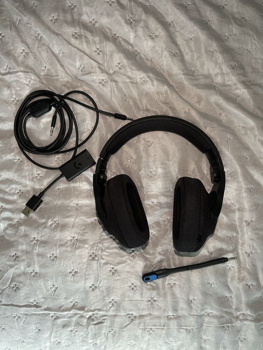 Casti gaming logitech g433 surround 7.1 - Negre