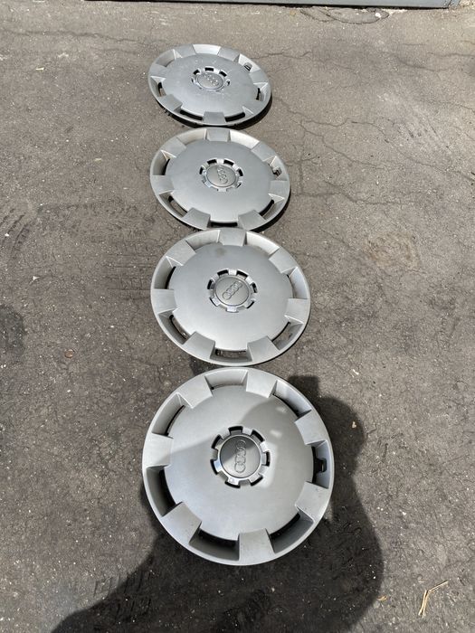 SET  4 capace ORIGINALE. AUDI. 16”