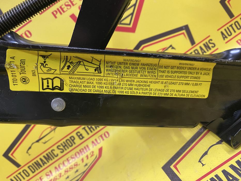 Cric auto + coarba original Vw Touran 1T0011031 A