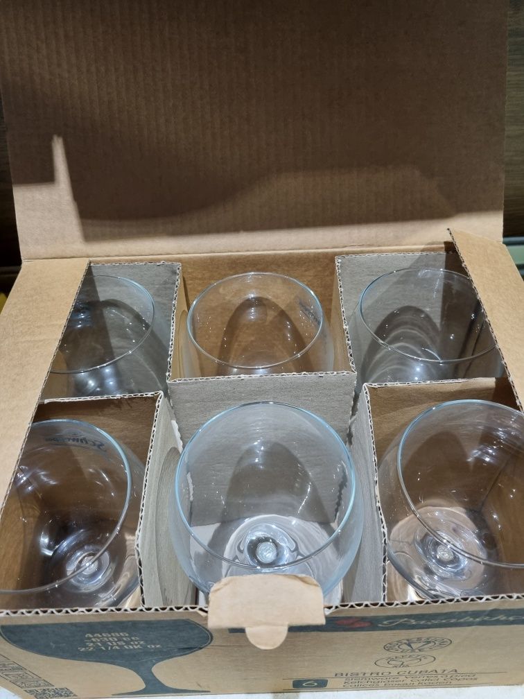 Коктейлни стъклени чаши на Schweppes 12бр